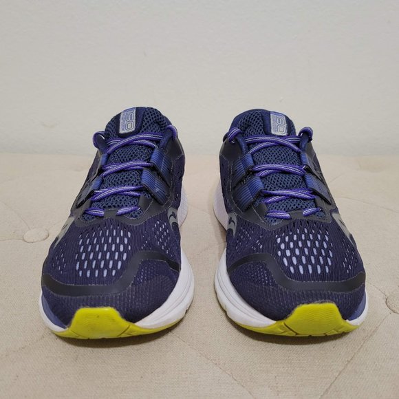 Saucony Women's Zealot ISO 3 Size 10.5 Running Shoes Blue S10369-2 - Picture 2 of 9